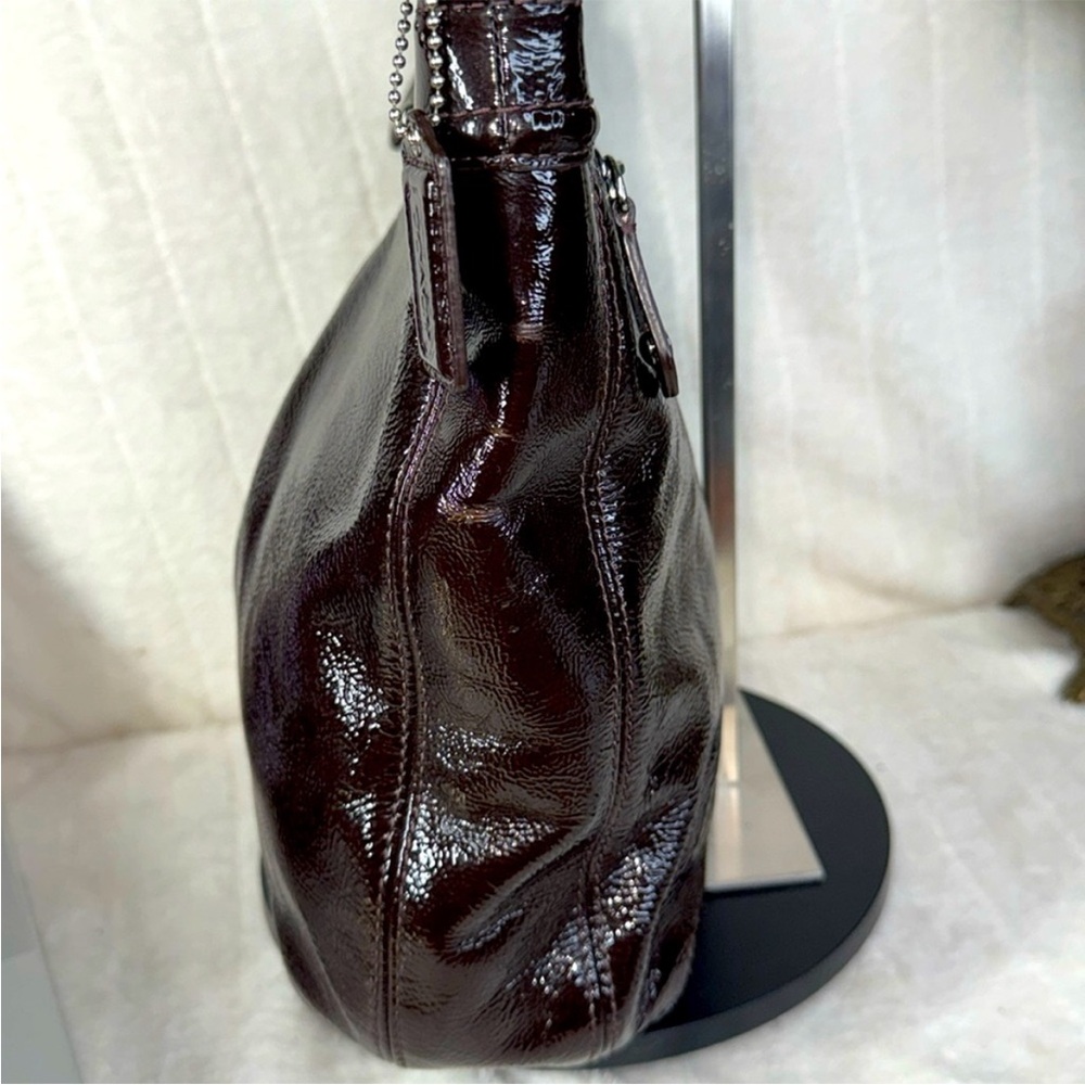 Coach Ashley Liquid Glass Patent
Leather Shoulder Bag - Picture 8 of 17
